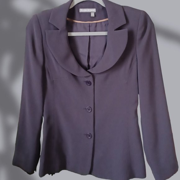 Tristan Tailored  Smoky Plum Blazer size 1 - Picture 1 of 2